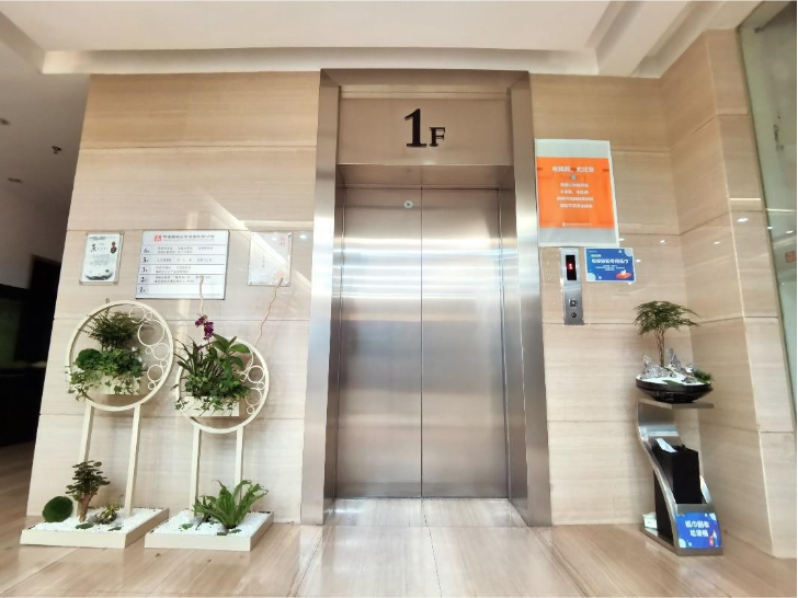 電梯廳入口墻壁綠植租擺方案|嘉禾苗圃